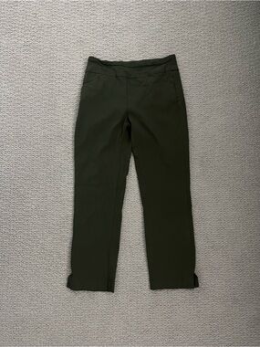 ⚡️Stretch Olive Green Capri Pants for Women